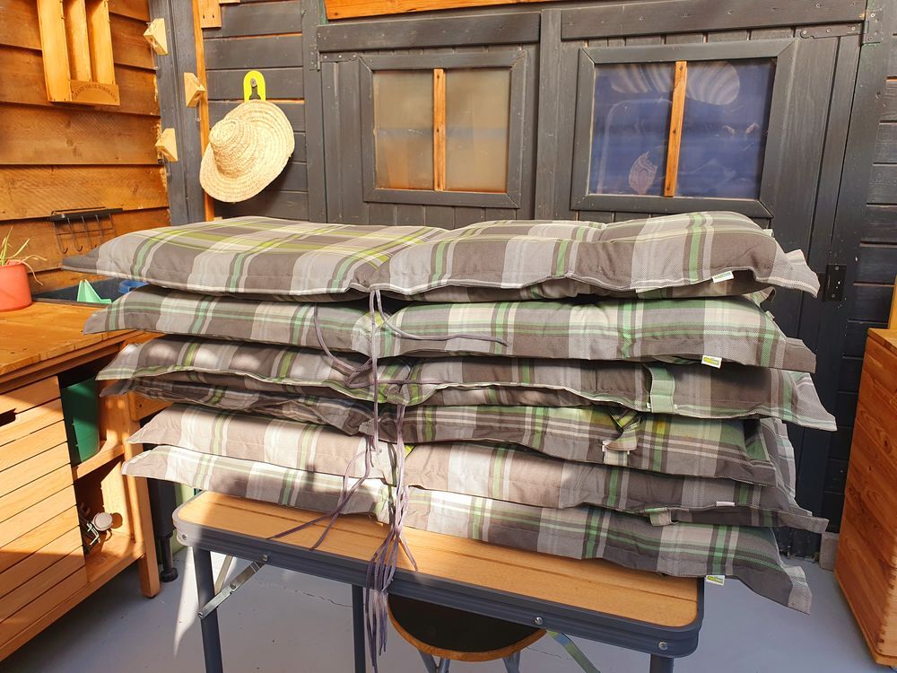Lot de coussins de chaise de jardin Jardin