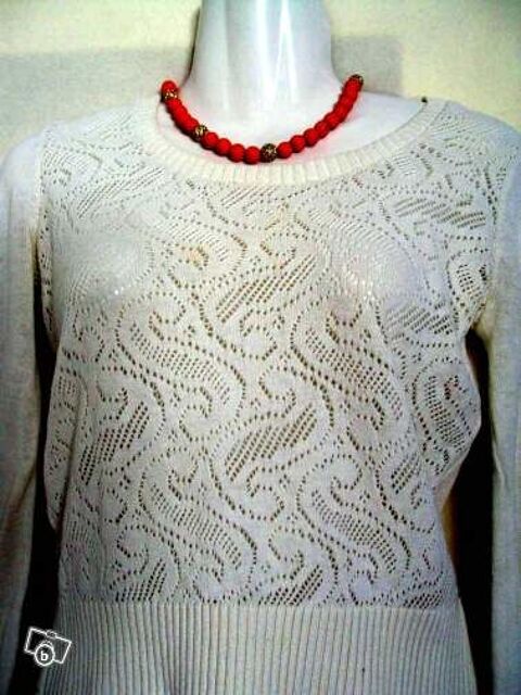 Pull blanc cass� KOOKA� 38 2 Clermont-Ferrand (63)