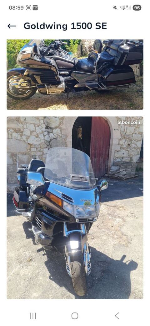 Moto HONDA 1998 occasion Saint-Santin-de-Maurs 15600