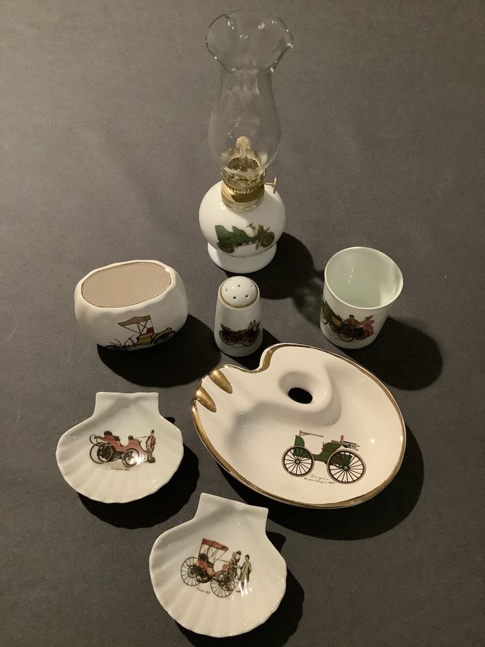 Ancien service de vaisselle "&nbsp;Vieux Tacots&nbsp;" Cuisine