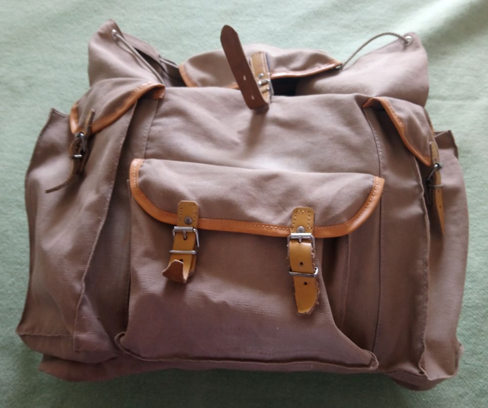 Sac &agrave; dos vintage Maroquinerie