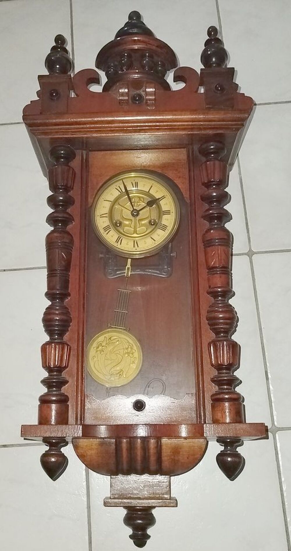 Horloge murale vintage &agrave; remonter Meubles