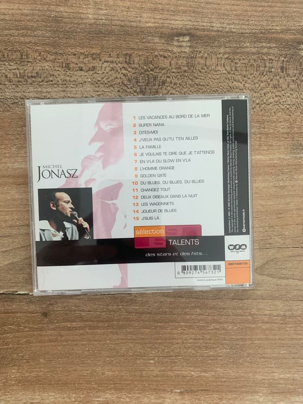 CD Michel Jonasz " Des Stars et des hits " CD et vinyles
