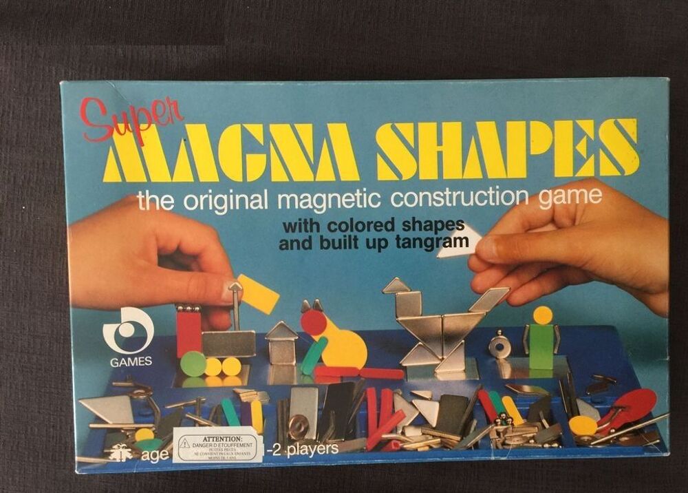 Magna shapes Jeu de formes aimant&eacute;es Jeux / jouets
