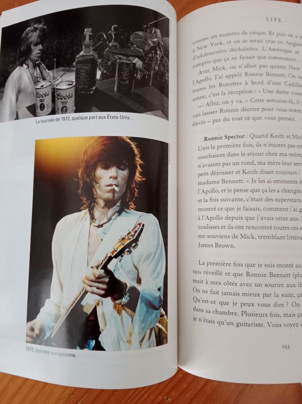 KEITH RICHARDS Life Livres et BD