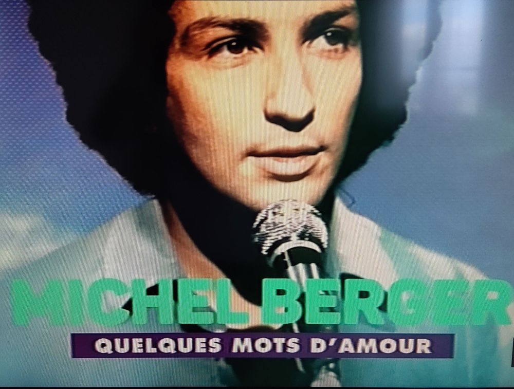 DVD Michel BERGER "Quelques mots d'amour" Audio et hifi