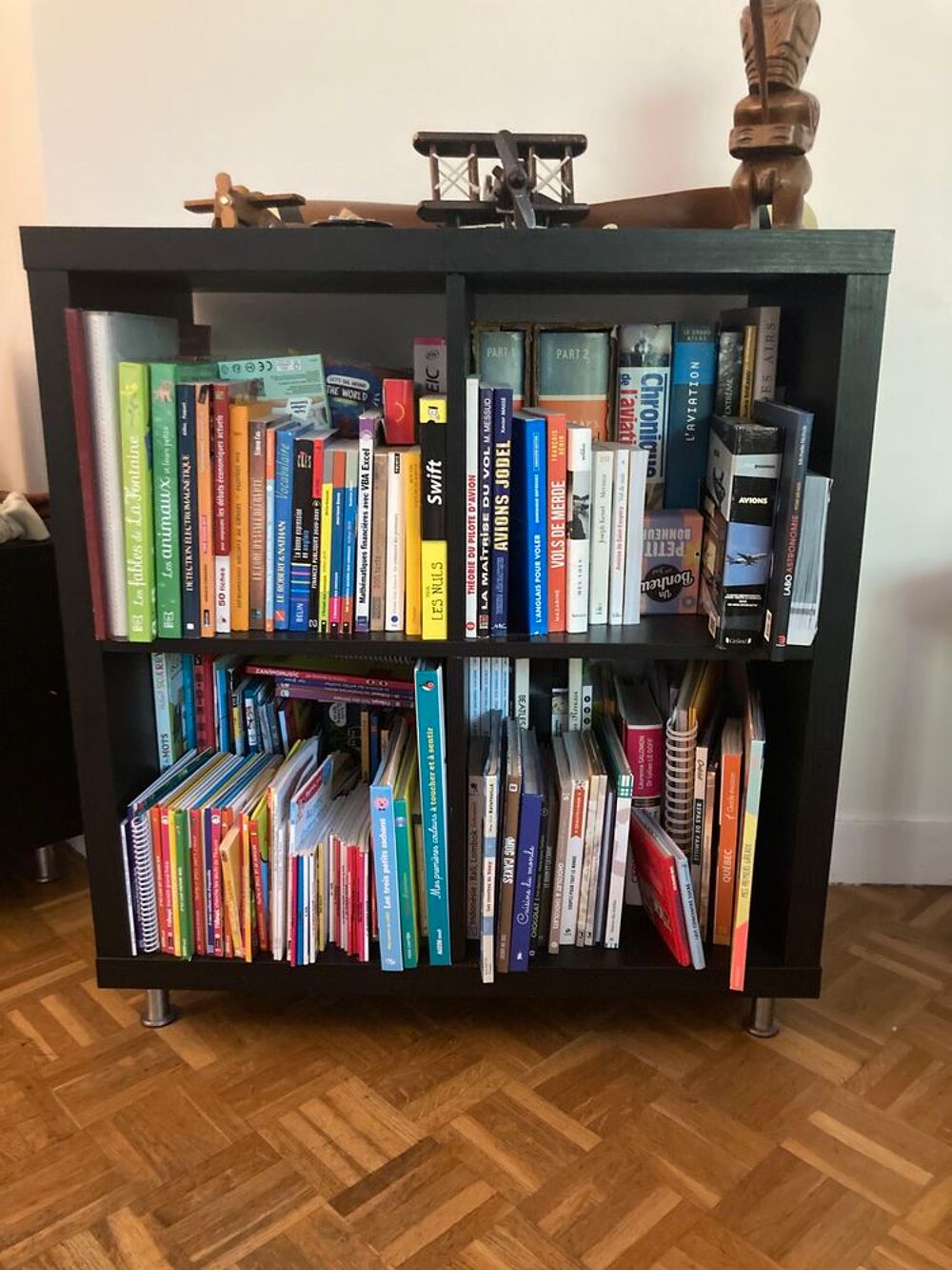 lot 4 &eacute;tag&egrave;res Kallax marque Ikea Meubles