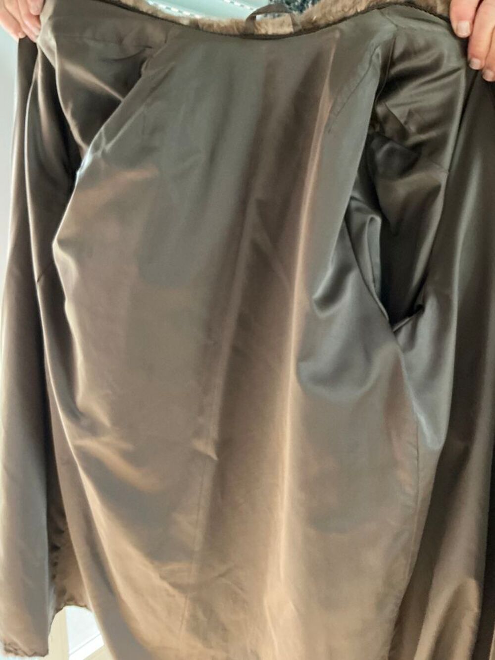 Manteau neuf vison pleine peau femme Vêtements