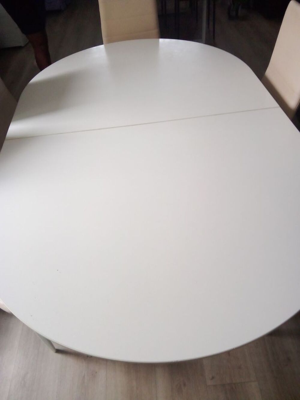 Sublime Ensemble Salle &agrave; Manger : Table Ovale &amp; 6 Chaises Meubles