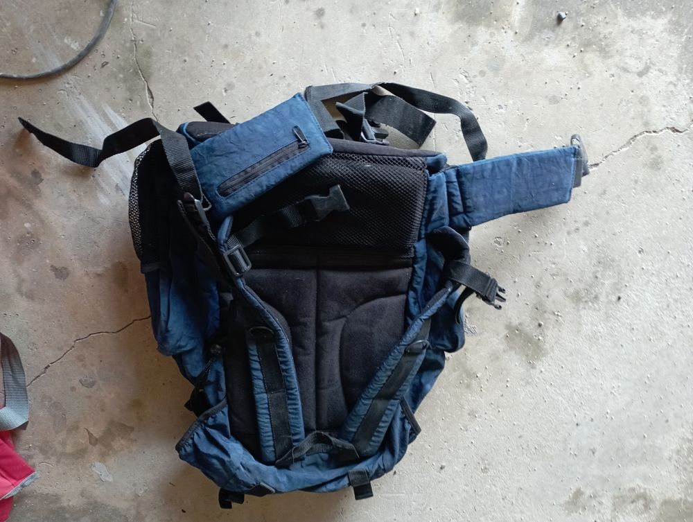 Sac de randonn&eacute;e bleu Sports