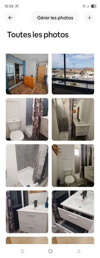  Appartement � vendre 1 pi�ce 18 m� Canet-en-roussillon