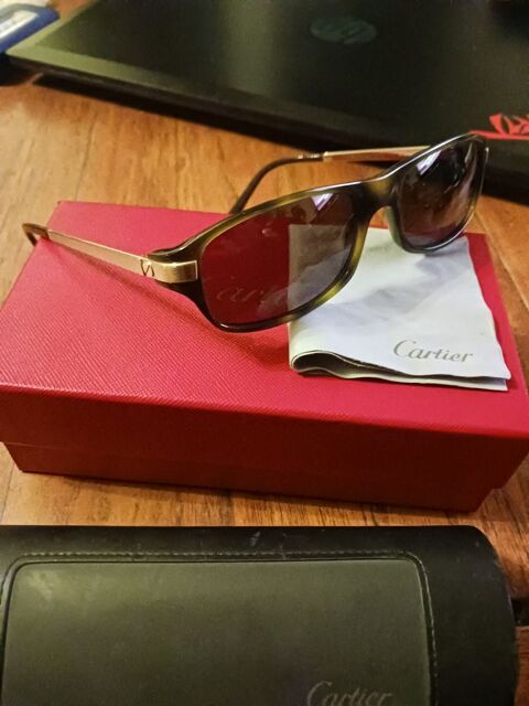Lunettes vintage cartier solaires modele Santos/Concorde. 475 Montpellier (34)