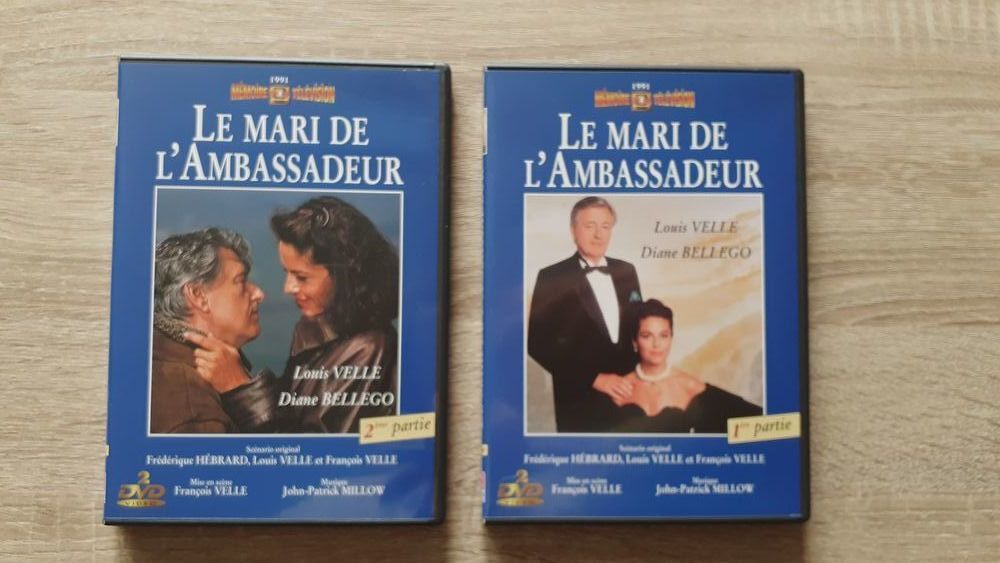 "LE MARI DE L'AMBASSADEUR" 4 DVD. DVD et blu-ray