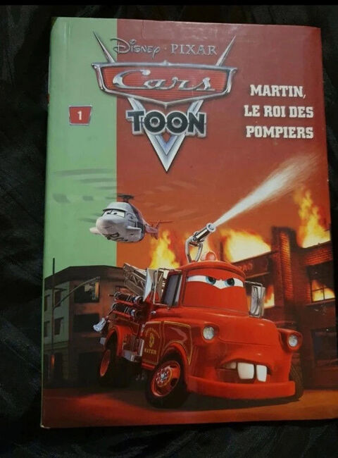 livre bibliotheque verte : cars - Martin, le roi des pompier 2 Aubvillers (80)