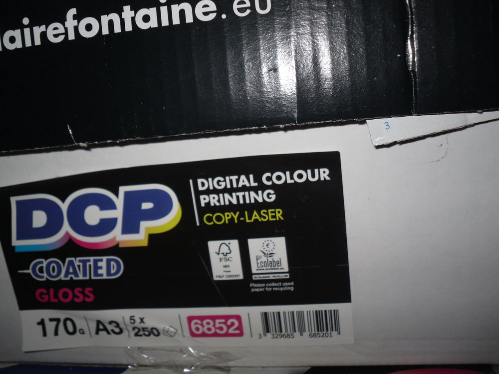  Papier A3 DCP Coated 170g
Photos/Video/TV