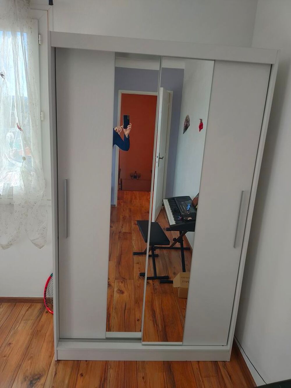Lit mezzanine bureau rangement et armoire Meubles