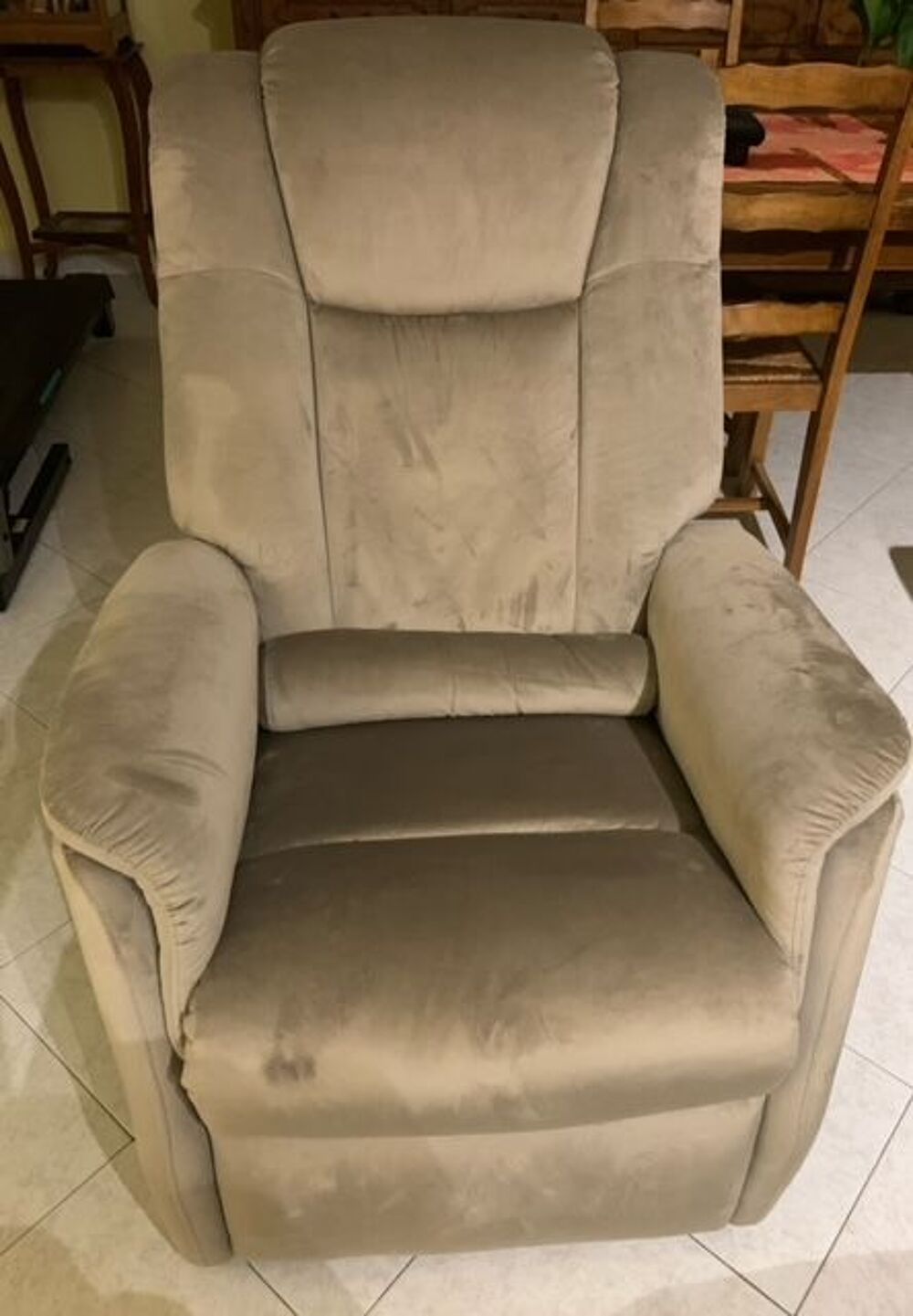 Fauteuil relax &eacute;lectrique Jeanne et Jean Meubles