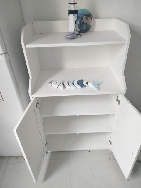 Meuble de rangement blanc 70*116 cm 50 Corbeil-Essonnes (91)