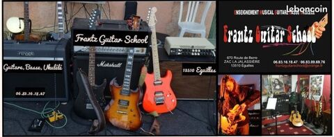 COURS DE GUITARE, GUITARE BASSE ET UKULELE 0 13510 guilles