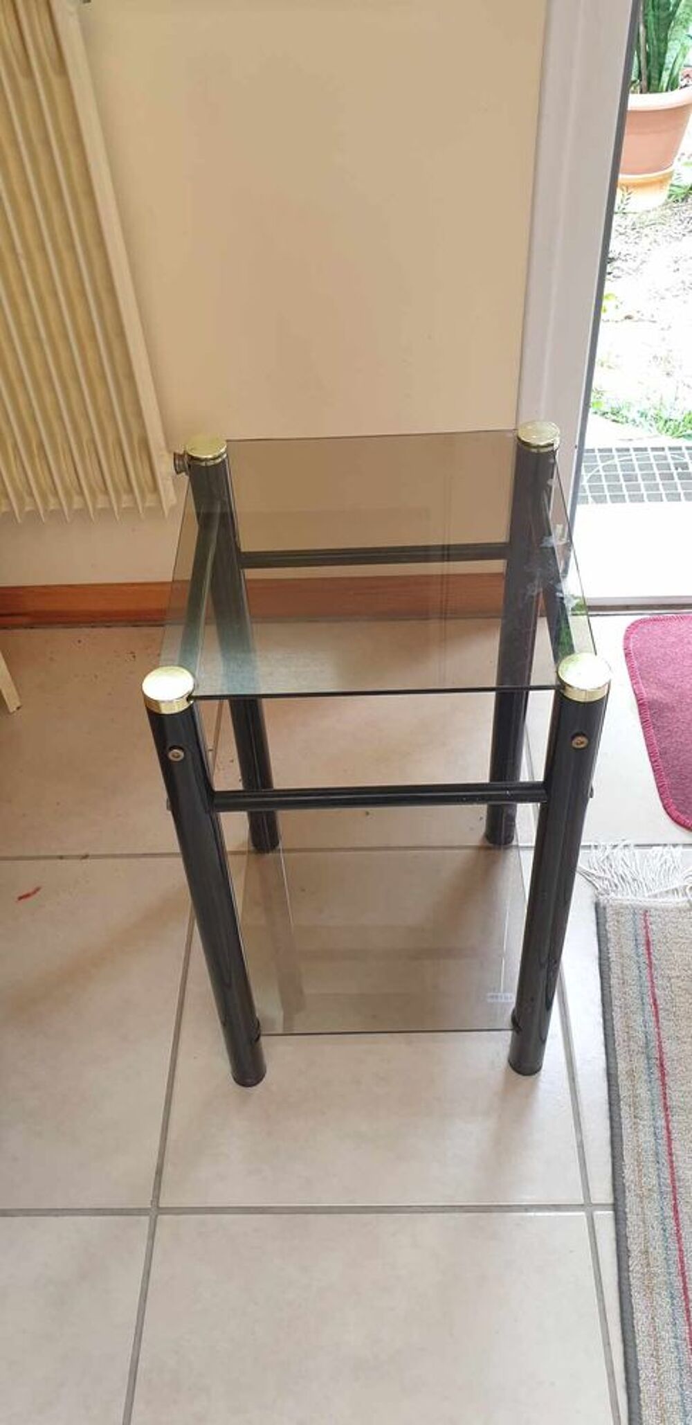 Table d'appoint en verre Meubles