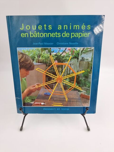 Livre Jouets Animés en Bâtonnets de Papier 1 Vulbens (74)