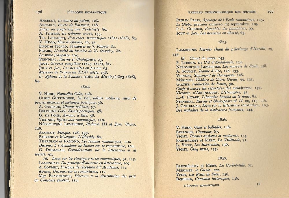 livre , l'Epoque Romantique en France 1815 &agrave; 1830 de P Marti Livres et BD