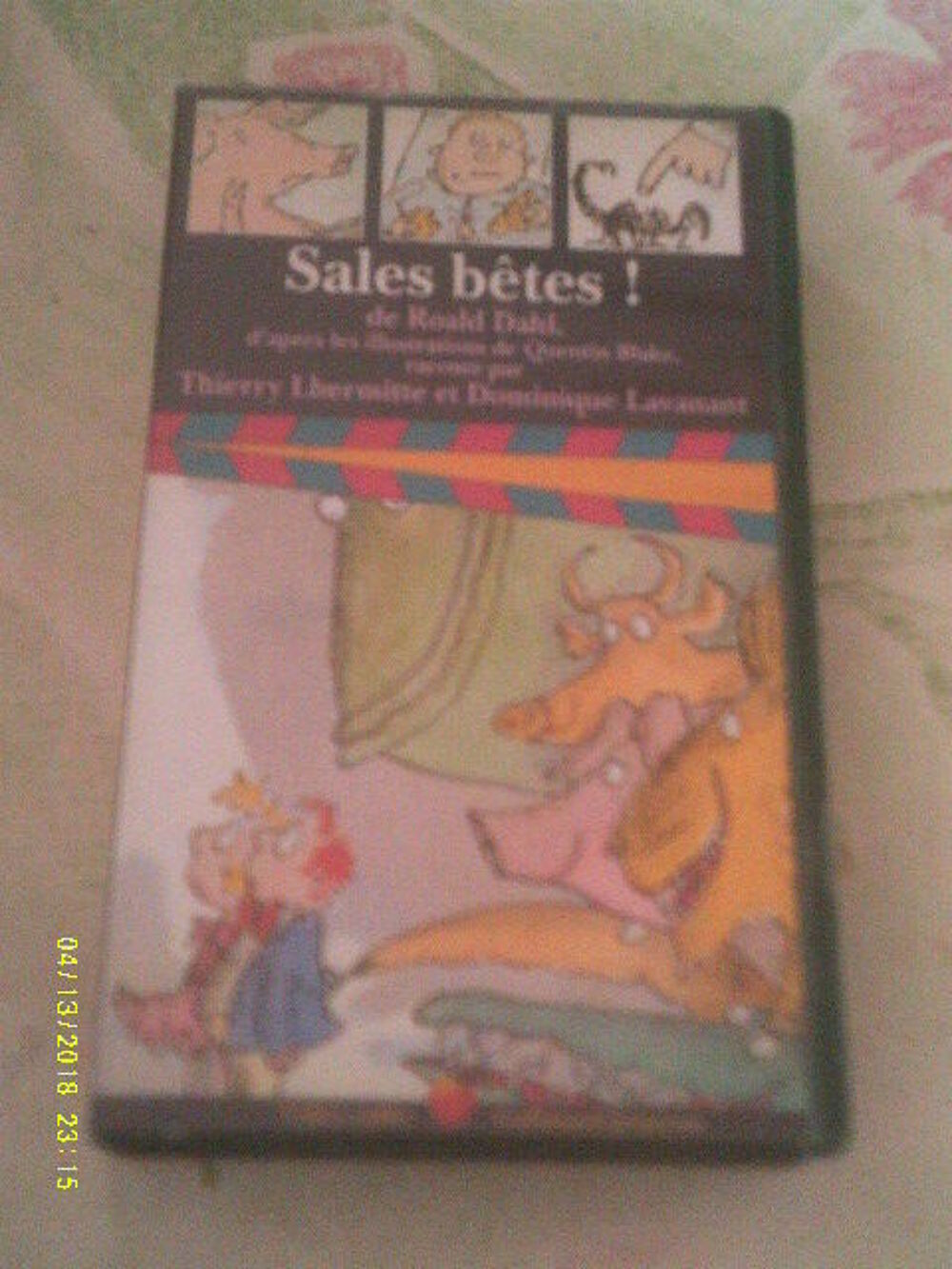SALES BETES de roald dahl avec Thierry Lhermitte DVD et blu-ray