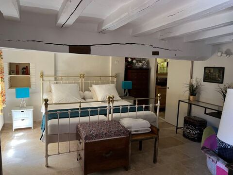 Lit 90x200 Metal blanc & laiton Resistub - Ann�e 60 650 Souvigny-en-Sologne (41)