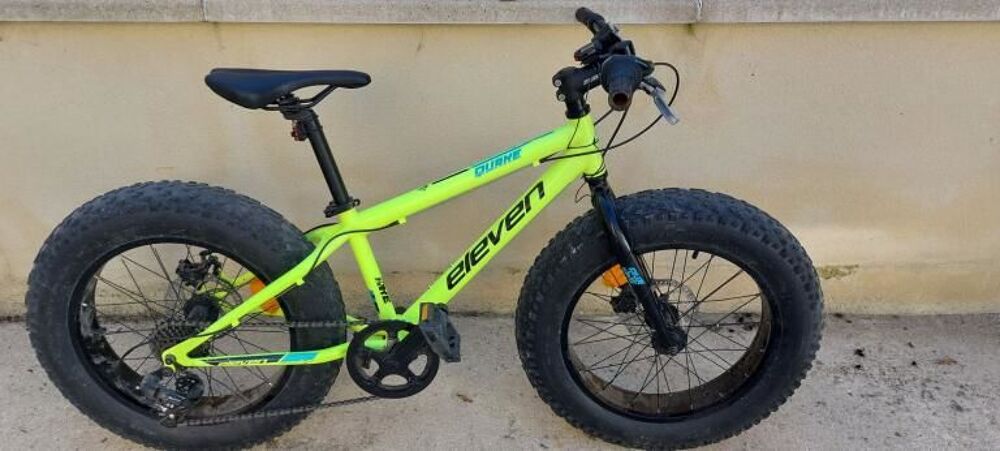V&eacute;lo tout terrain jaune " Eleven " enfant 20 pouces . Vélos