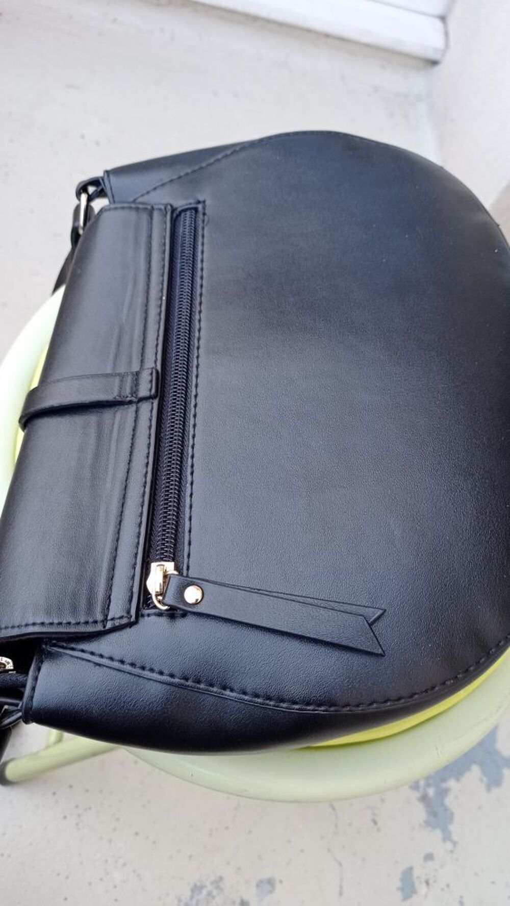 sac noir bandouli&egrave;re Eram Maroquinerie