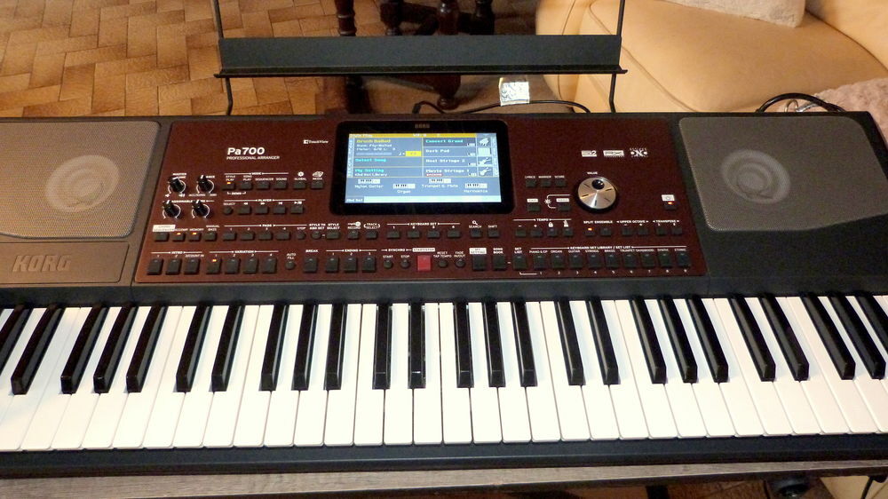 synth&eacute;tiseur arrangeur : KORG PA 700 : 800 euros Instruments de musique