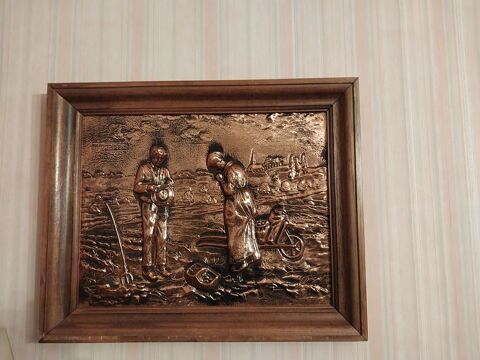 Tableau 52x42 sc�ne de r�colte 10 Colmar (68)