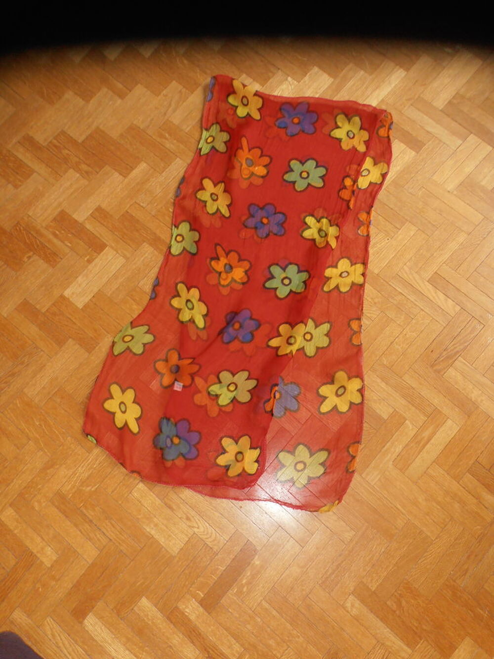 Foulard voile rouge 17 (79) Vêtements