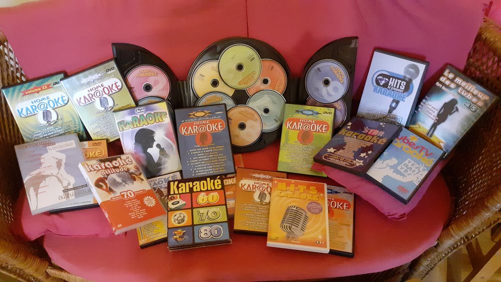 Divers DVD de karaok&eacute; DVD et blu-ray
