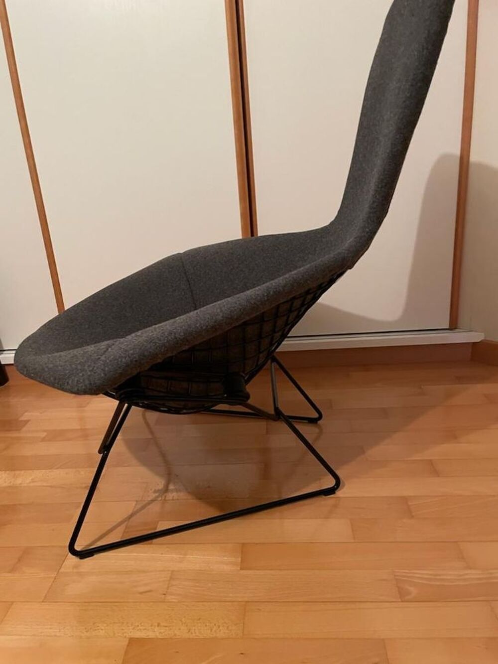 Harry Bertoia Bird Chair Walter Knoll noir Meubles