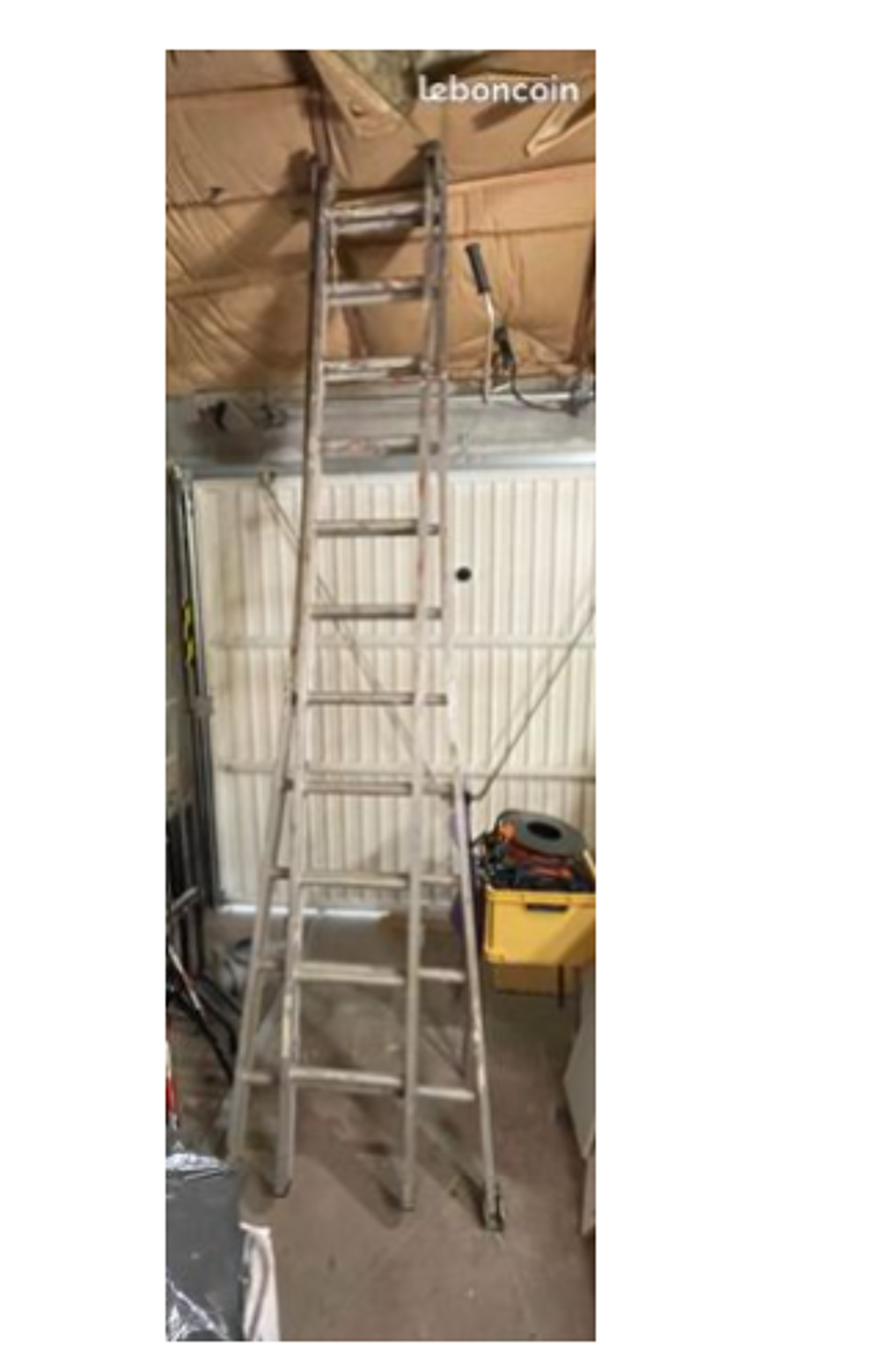 Echelle aluminium de 3 m&egrave;tres &agrave; 2 vantaux Bricolage