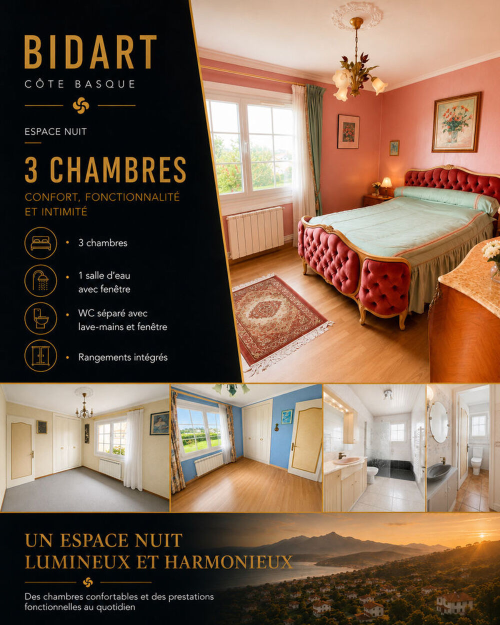 Vente Maison BIDART SECTEUR ERRETEGIA Maison 4 pièces 103m² Bidart