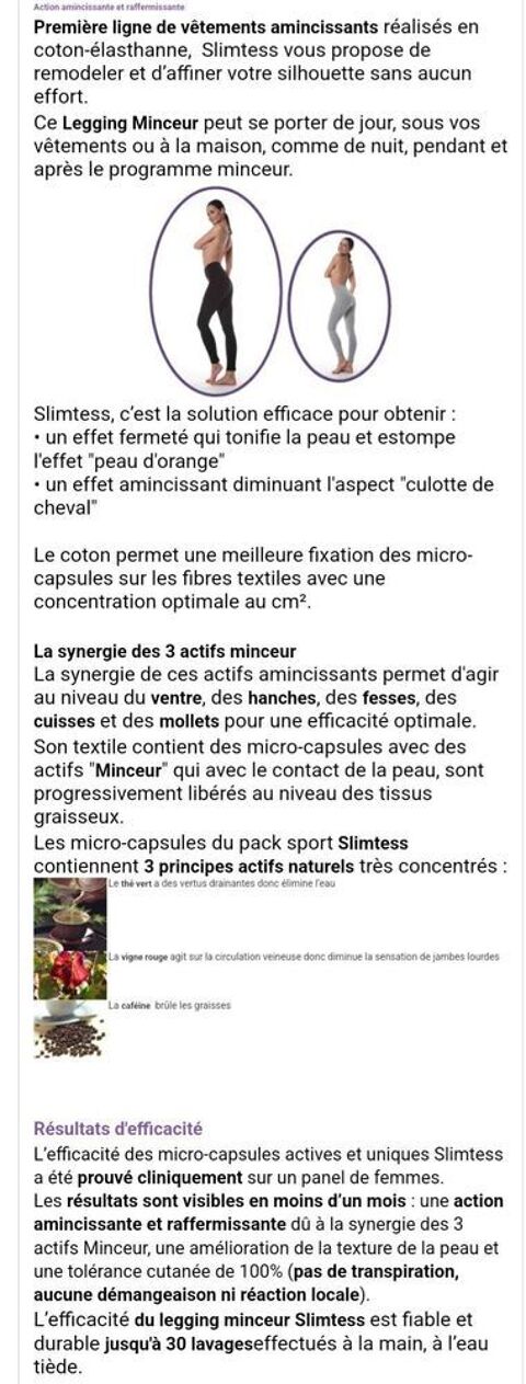 Neuf.  Ensemble Legging et débardeur minceur   Taille L. 20 Oullins (69)