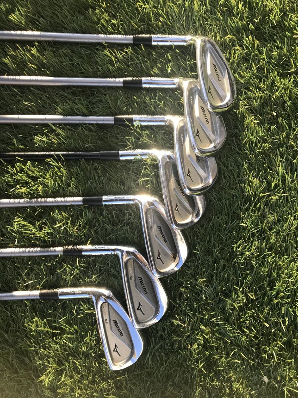 S&eacute;rie de golf gaucher Mizuno MP-53 Sports