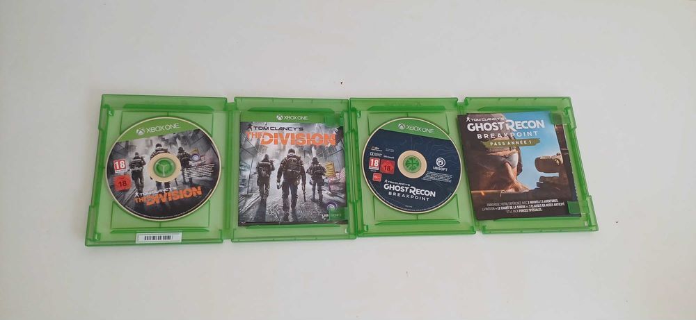 Lot Tom Clancy's The Division + Ghost Recon €" Xbox One €" Neuf Consoles et jeux vidéos
