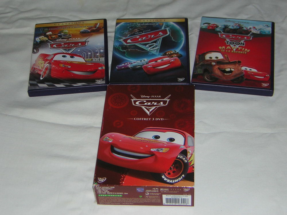 Disney Pixar Cars Coffret 3 DVD
DVD et blu-ray