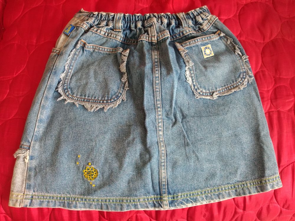 Jupe BARBIE en jean Vêtements enfants