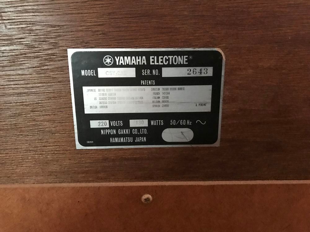 Piano yamaha Instruments de musique