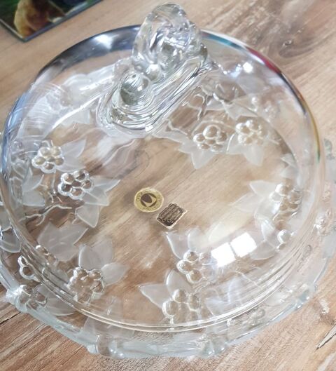 Plateau cloche fromage cristal 35 Pontault-Combault (77)