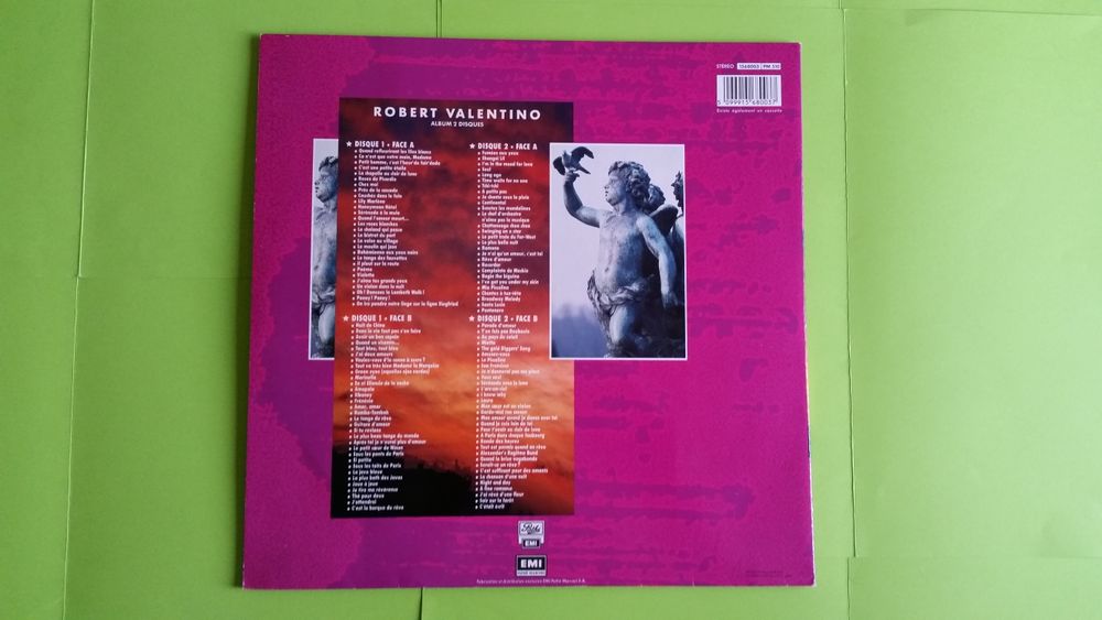 ROBERT VALENTINO CD et vinyles