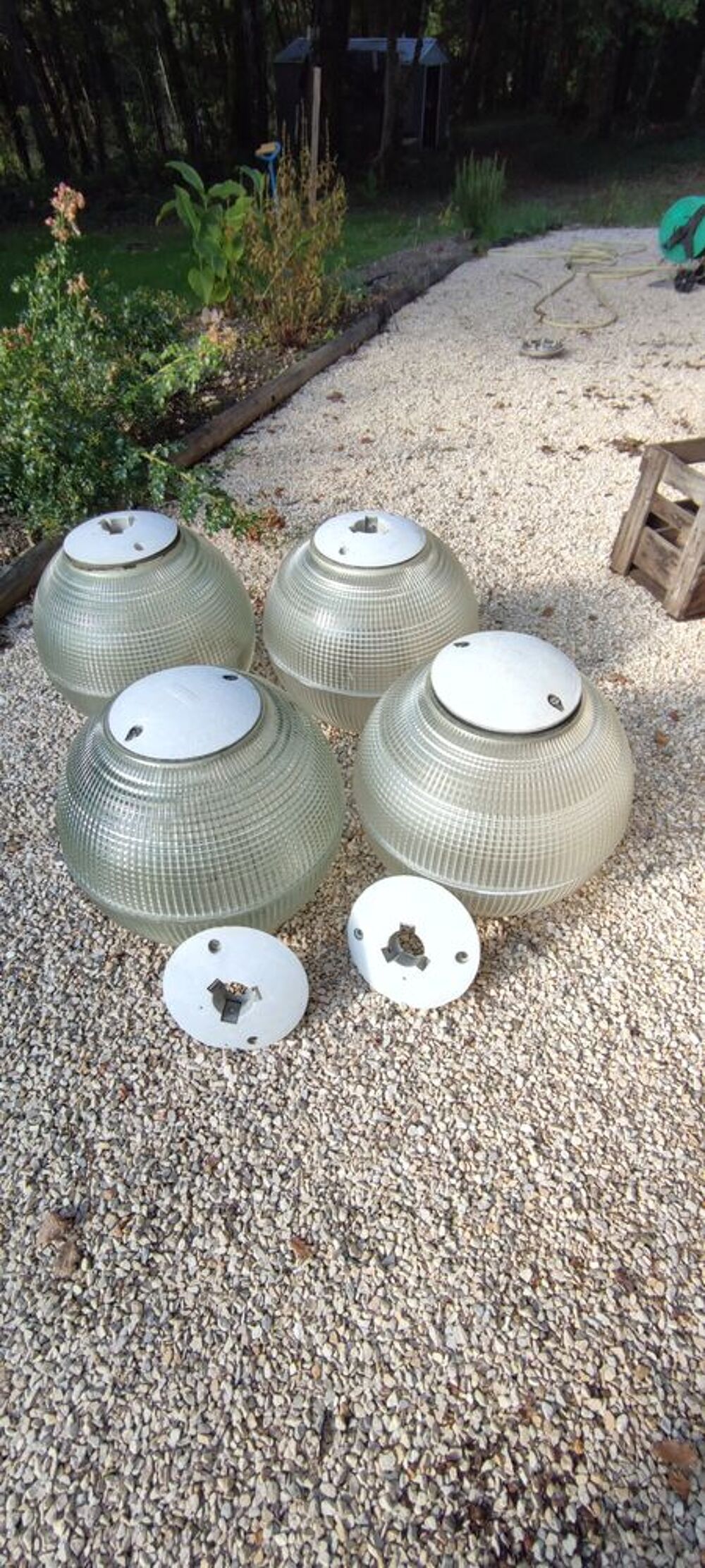 boule holophane en verre Meubles