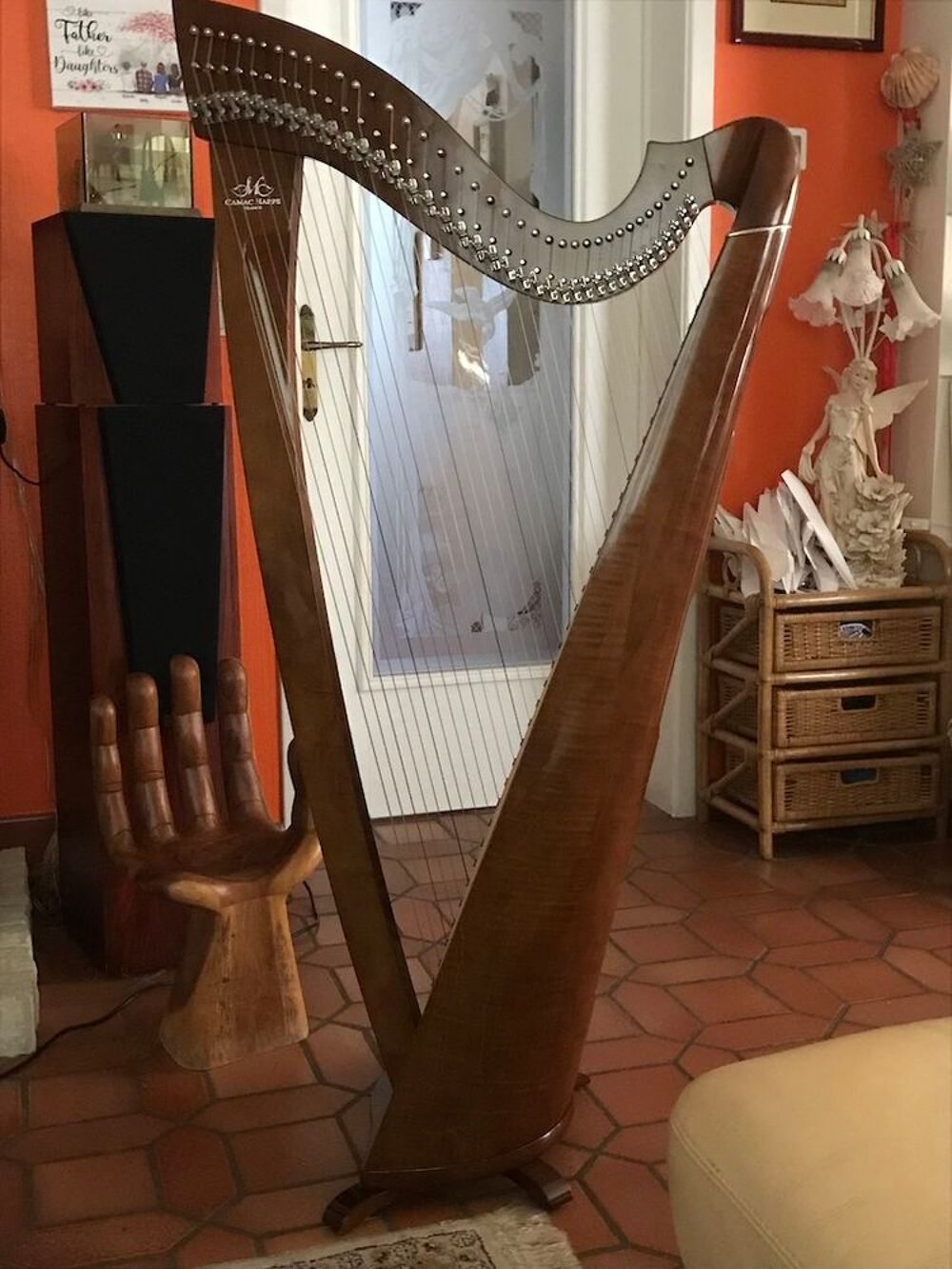 Harpe celtique, Camac Excalibur, 38 cordes Instruments de musique