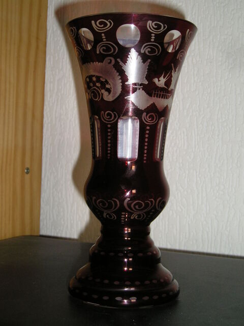Vase en cristal de Bohme 45 Montpellier (34)