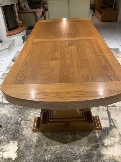 Table monastre en chne massif 300 Saint-Jean-Rohrbach (57)