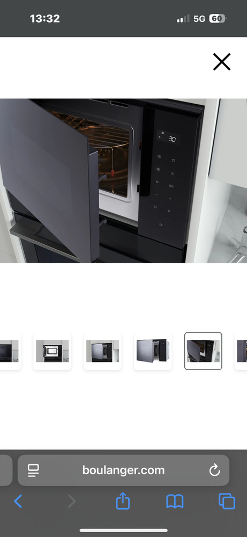 Micro onde encastrable LG Electroménager